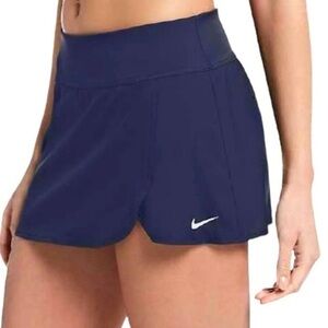 NWOT Dark Blue Nike Solid Element Swim Skirt Size Large